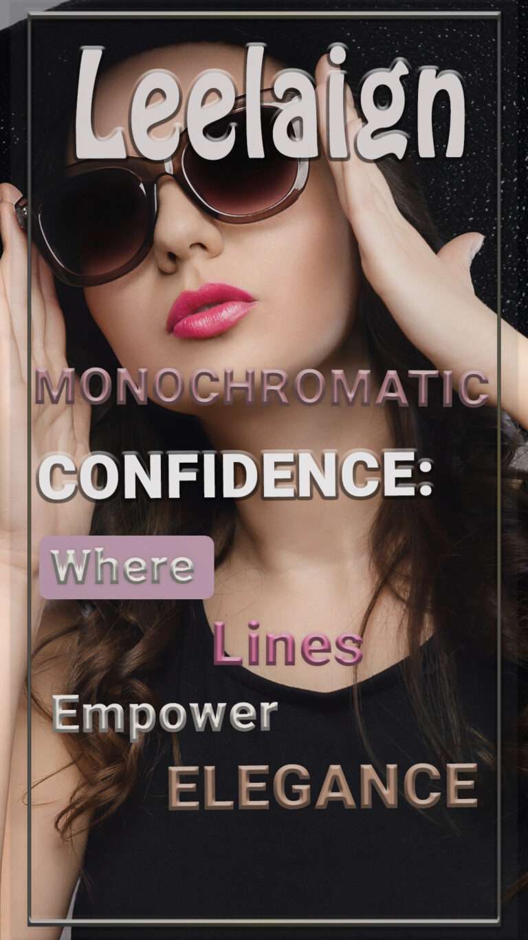 A very attractive brunette woman is wearing a stylish designer sunglasses,and black outfit, all as monochromatic is touching her face in seductive manners. Photo cover of the blogpost about: Why Women Always Look Classy in Monochromatic Outfits?