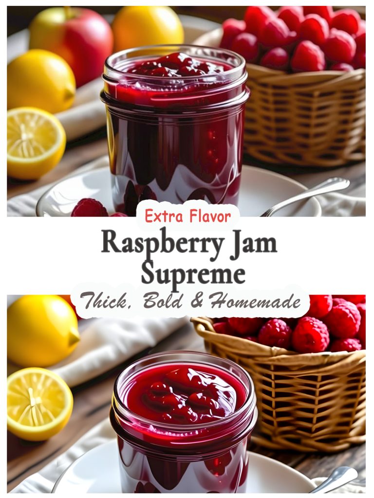 Raspberry jam supreme