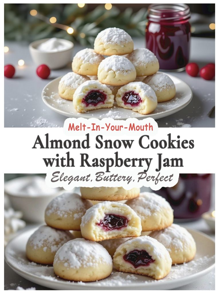 Almond Snow Cookies