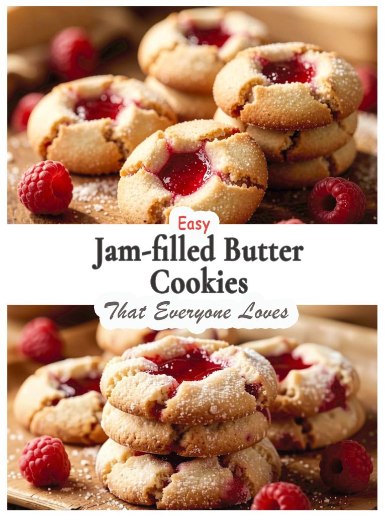 Jam-filled Butter Cookies