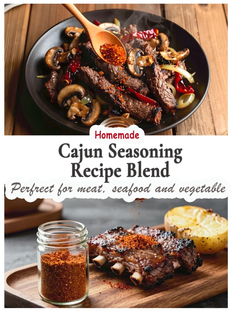 Homemade Cajun Seasoning recipe blend