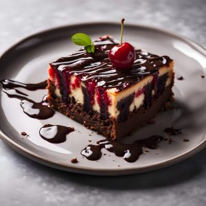 Cherry Jam Cheesecake Brownies