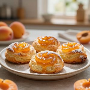 Soft Apricot Jam Swirls That Melt in Your Mouth