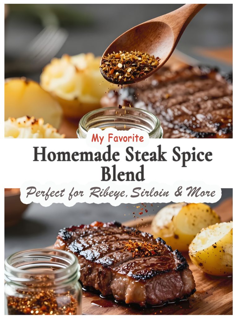 My favorite Homemade Steak Spice Blend