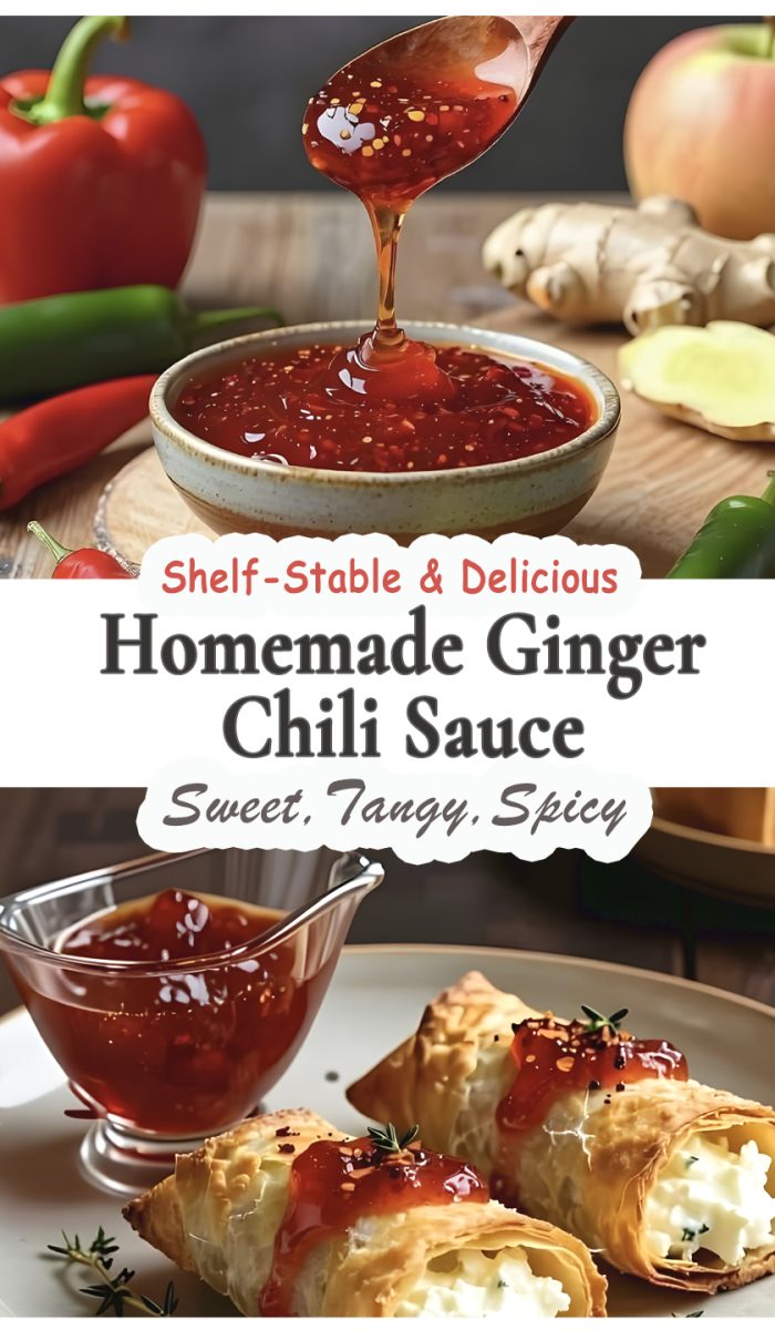 Homemade Ginger Chili sauce